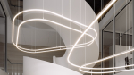 Lumines profile type inFLEXA lacquered white, 1 m
